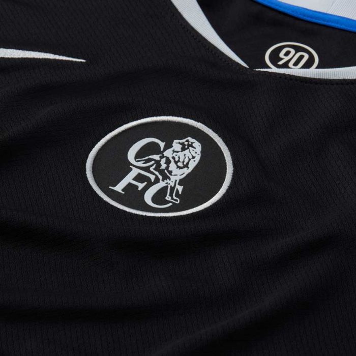 Nike Chelsea FC 25/26 Stadium Third Jersey Mens Black/Silver