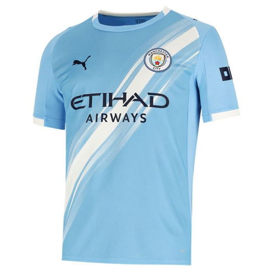 Puma Manchester City Home Replica Jersey Mens Light Blue